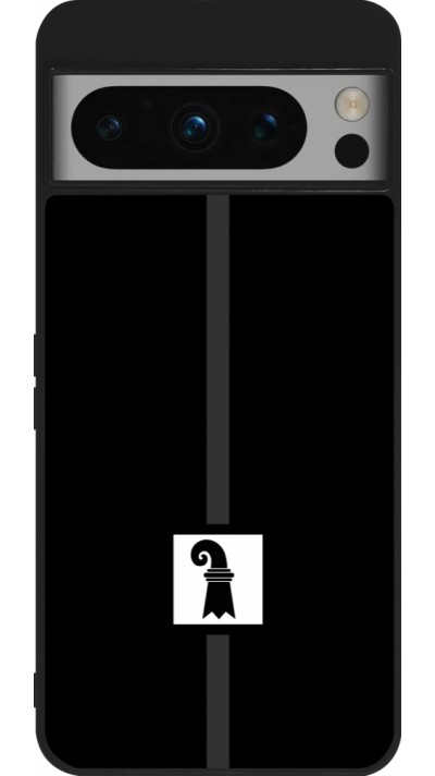 Coque Google Pixel 8 Pro - Silicone rigide noir Canton BS noir