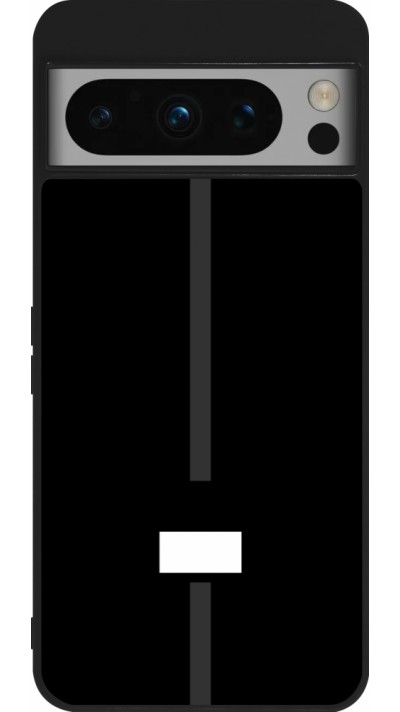 Coque Google Pixel 8 Pro - Silicone rigide noir Canton FR noir