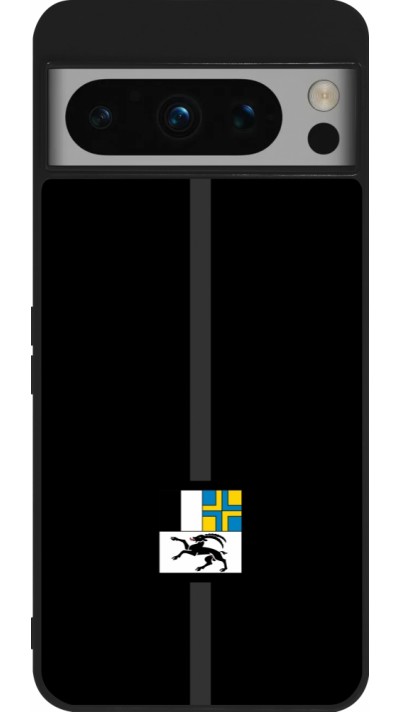 Coque Google Pixel 8 Pro - Silicone rigide noir Canton GR noir
