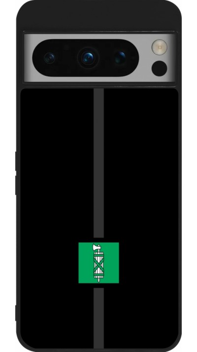 Coque Google Pixel 8 Pro - Silicone rigide noir Canton SG noir