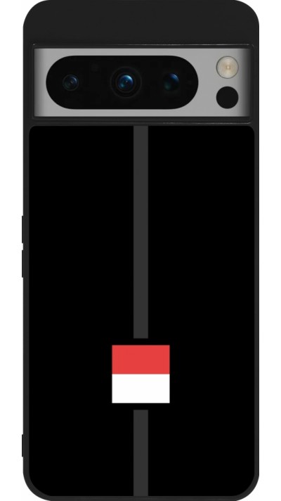 Coque Google Pixel 8 Pro - Silicone rigide noir Canton SO noir