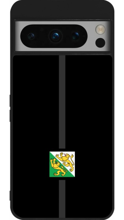 Coque Google Pixel 8 Pro - Silicone rigide noir Canton TG noir