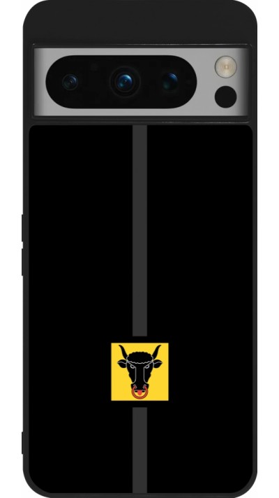 Coque Google Pixel 8 Pro - Silicone rigide noir Canton UR noir