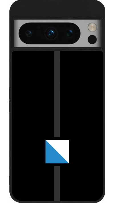 Coque Google Pixel 8 Pro - Silicone rigide noir Canton ZH noir
