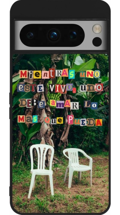 Coque Google Pixel 8 Pro - Silicone rigide noir Chairs DTMF