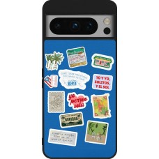 Coque Google Pixel 8 Pro - Silicone rigide noir Seals of the Dominican Republic DTMF