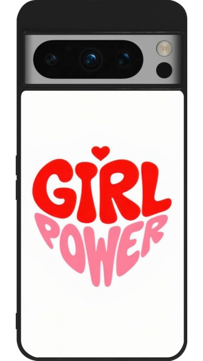 Google Pixel 8 Pro Case Hülle - Silikon schwarz Womens day 2026 6