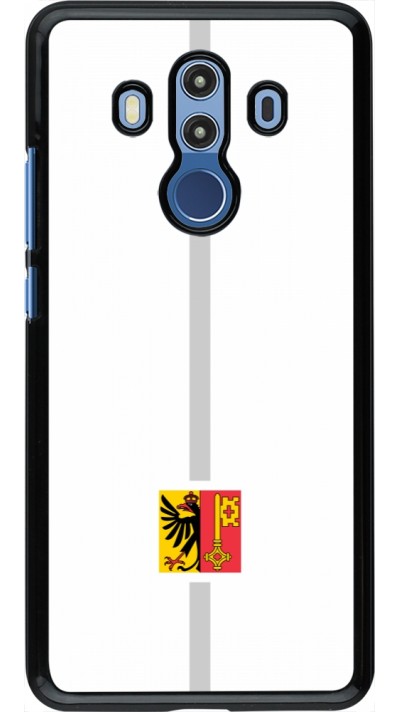 Coque Huawei Mate 10 Pro - Canton GE blanc