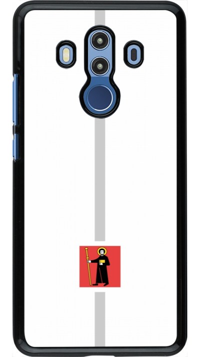 Coque Huawei Mate 10 Pro - Canton GL blanc