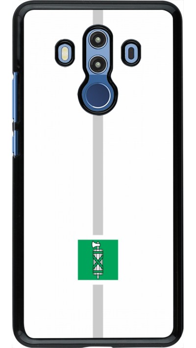 Coque Huawei Mate 10 Pro - Canton SG blanc
