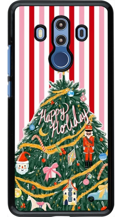 Huawei Mate 10 Pro Case Hülle - Christmas 25 Happy Holiday