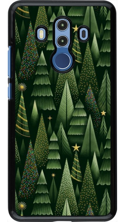 Huawei Mate 10 Pro Case Hülle - Christmas 25 Pattern Xmas Tree