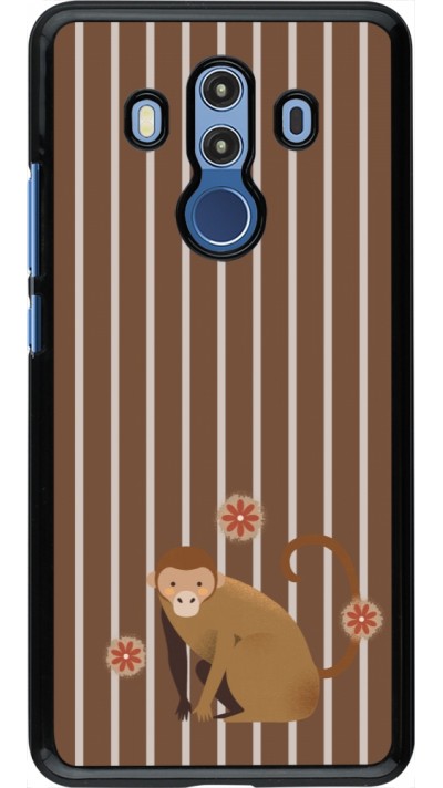 Huawei Mate 10 Pro Case Hülle - Monkey with stripes Huawei Mate 10 Pro Case Hülle - Monkey with stripes