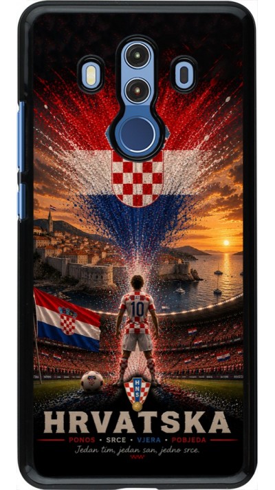 Coque Huawei Mate 10 Pro - Football Croatie splash 2026