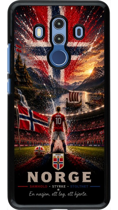 Coque Huawei Mate 10 Pro - Football Norvège splash 2026