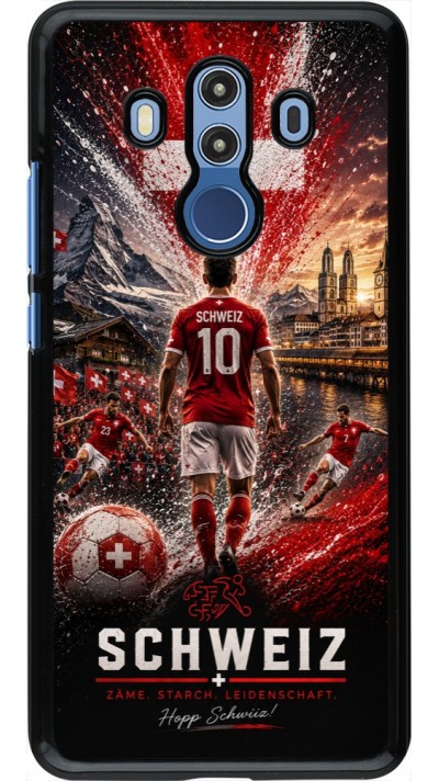 Coque Huawei Mate 10 Pro - Football Schweiz splash 2026