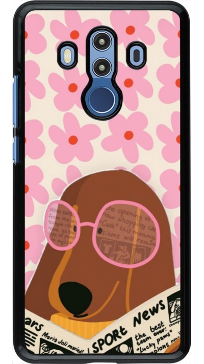 Huawei Mate 10 Pro Case Hülle - Dog with newspaper Spring 2026