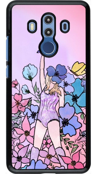 Coque Huawei Mate 10 Pro - Taylor Swift Sketch - Pink