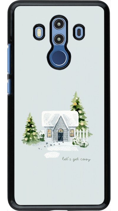Huawei Mate 10 Pro Case Hülle - Winter 25 Cosy House