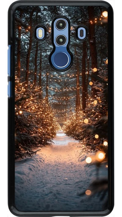 Coque Huawei Mate 10 Pro - Winter 25 Winter snowy road