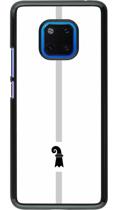 Coque Huawei Mate 20 Pro - Canton BS blanc