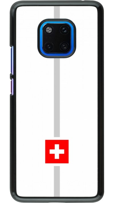 Coque Huawei Mate 20 Pro - Canton CH blanc