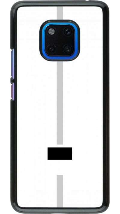 Coque Huawei Mate 20 Pro - Canton FR blanc