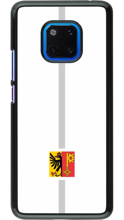 Coque Huawei Mate 20 Pro - Canton GE blanc