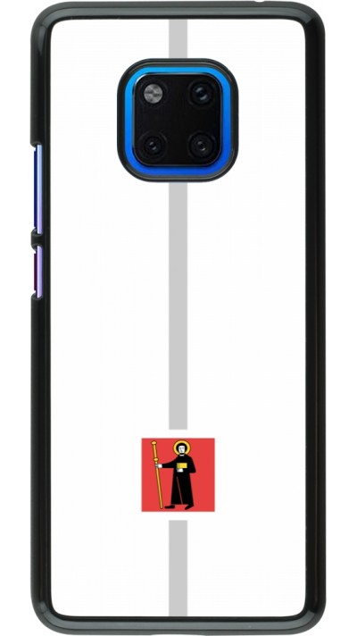 Coque Huawei Mate 20 Pro - Canton GL blanc