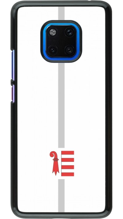 Coque Huawei Mate 20 Pro - Canton JU blanc