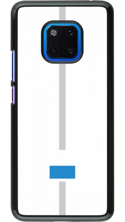 Coque Huawei Mate 20 Pro - Canton LU blanc