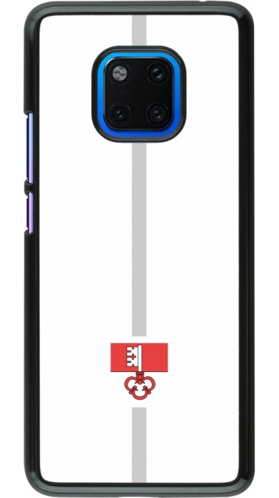 Coque Huawei Mate 20 Pro - Canton OW blanc