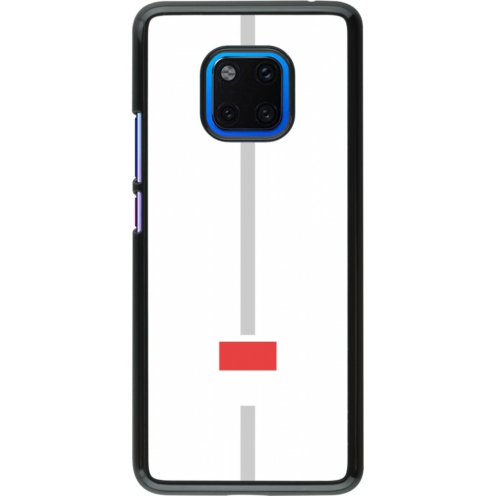 Coque Huawei Mate 20 Pro - Canton SO blanc