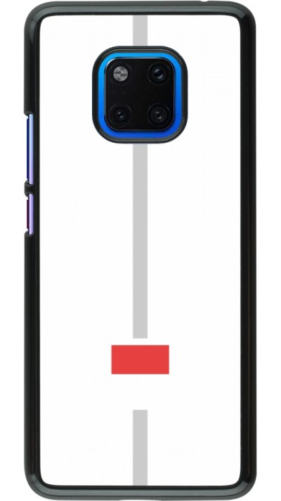 Coque Huawei Mate 20 Pro - Canton SO blanc