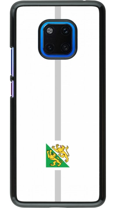 Coque Huawei Mate 20 Pro - Canton TG blanc