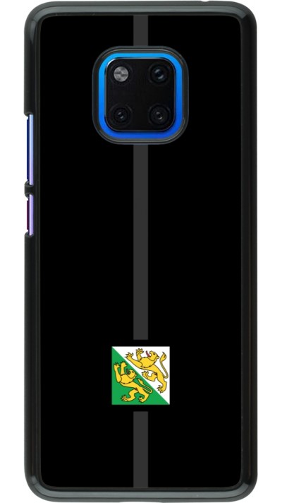 Coque Huawei Mate 20 Pro - Canton TG noir
