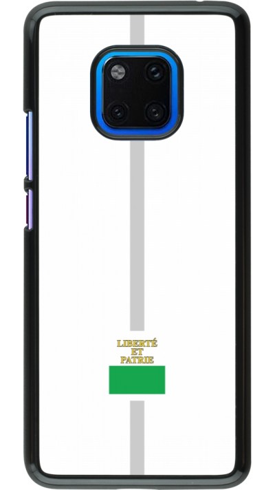 Coque Huawei Mate 20 Pro - Canton VD blanc