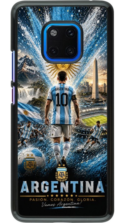 Coque Huawei Mate 20 Pro - Football Argentine splash 2026