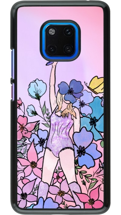 Coque Huawei Mate 20 Pro - Taylor Swift Sketch - Pink