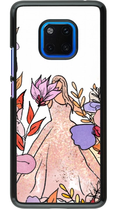 Coque Huawei Mate 20 Pro - Taylor Swift Sketch - White