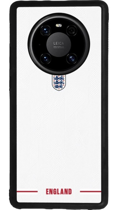 Coque Huawei Mate 40 Pro - Silicone rigide noir Maillot de football Angleterre 2026 personnalisable