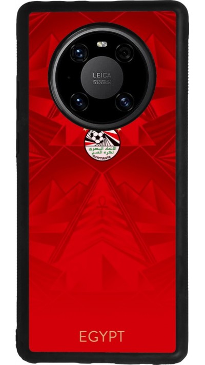Coque Huawei Mate 40 Pro - Silicone rigide noir Maillot de football Égypte 2026 personnalisable