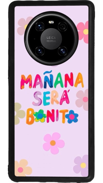 Coque Huawei Mate 40 Pro - Silicone rigide noir Karol G Manana sera bonito