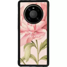 Coque Huawei Mate 40 Pro - Silicone rigide noir Just Bloom Spring 2026