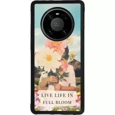 Coque Huawei Mate 40 Pro - Silicone rigide noir Live life in full moon Spring 2026