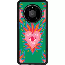 Coque Huawei Mate 40 Pro - Silicone rigide noir Viva la vida 2026
