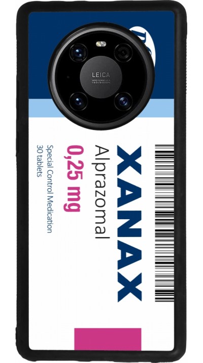 Coque Huawei Mate 40 Pro - Silicone rigide noir Xanax Alprazolam 2025