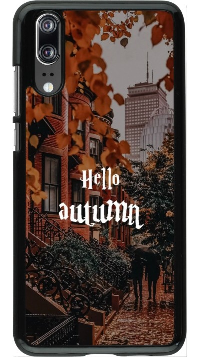 Coque Huawei P20 - Autumn 25 Hello autumn