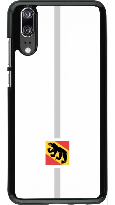 Coque Huawei P20 - Canton BE blanc