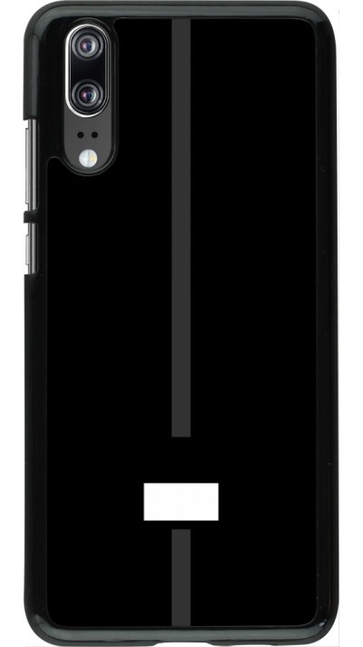 Coque Huawei P20 - Canton FR noir